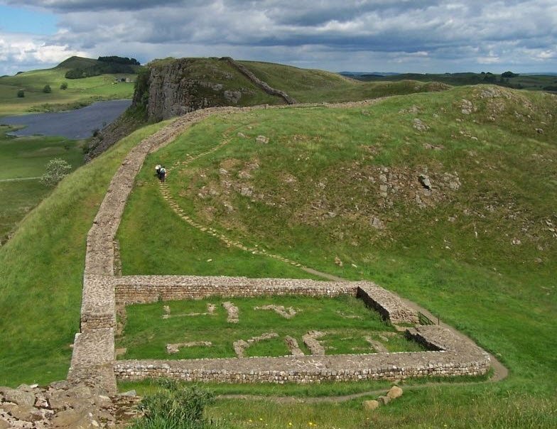 Hadrian's Wall, Brampton, United Kingdom, Spain